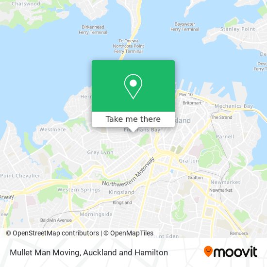 Mullet Man Moving map