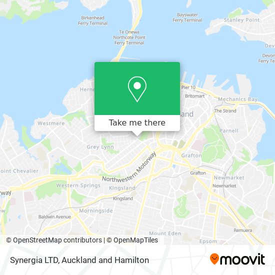 Synergia LTD map