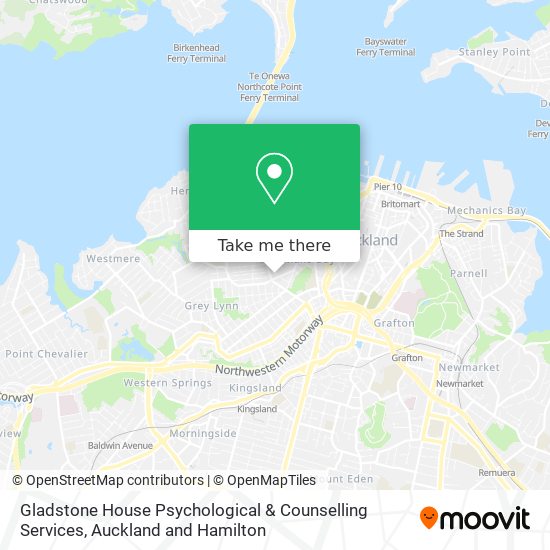 Gladstone House Psychological & Counselling Services map
