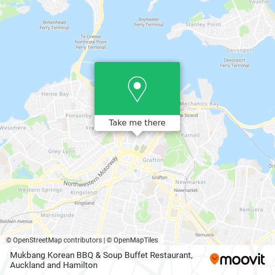 Mukbang Korean BBQ & Soup Buffet Restaurant地图