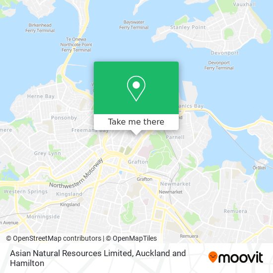 Asian Natural Resources Limited map