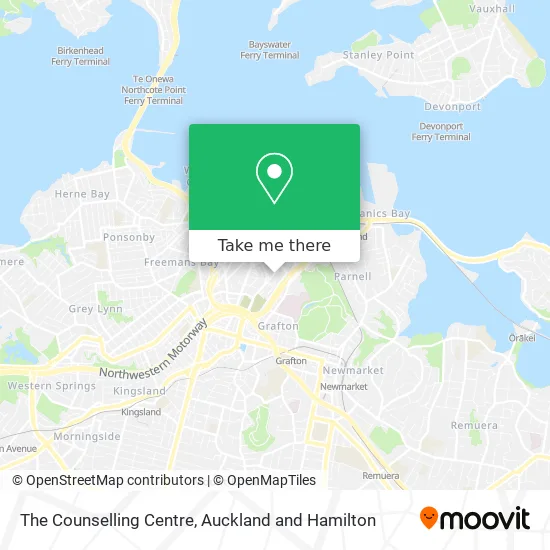 The Counselling Centre map