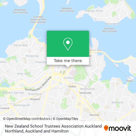 New Zealand School Trustees Association Auckland Northland map