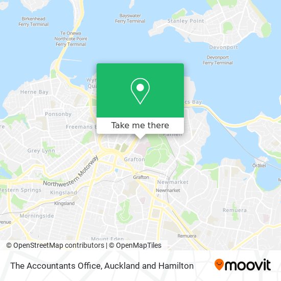 The Accountants Office map