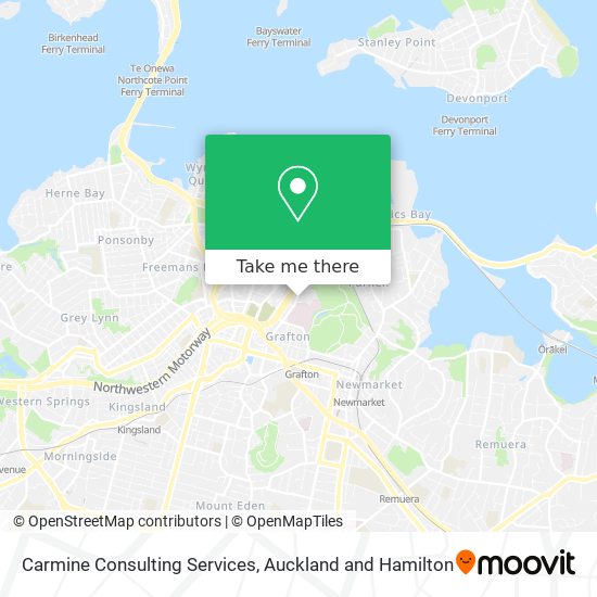 Carmine Consulting Services map