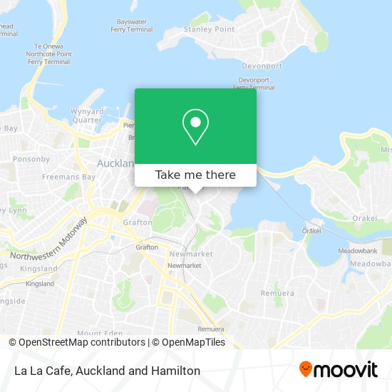 La La Cafe map