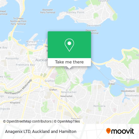 Anagenix LTD map