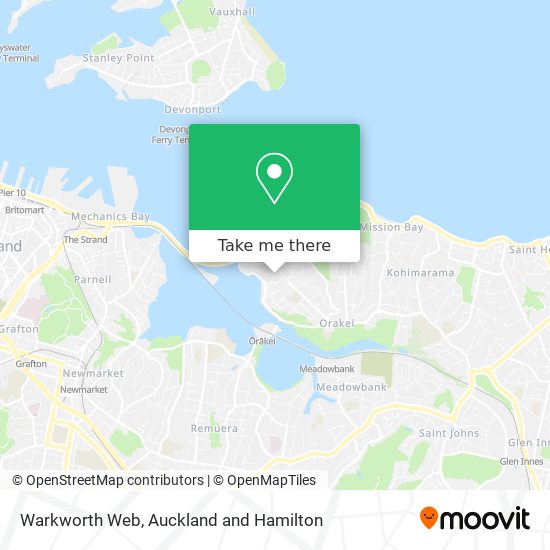 Warkworth Web map