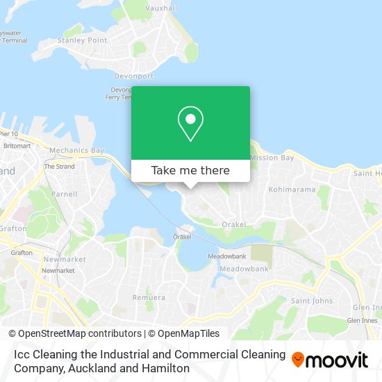 Icc Cleaning the Industrial and Commercial Cleaning Company map