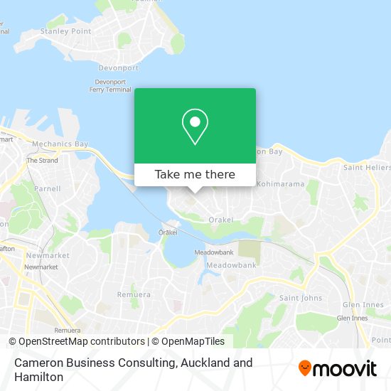 Cameron Business Consulting map