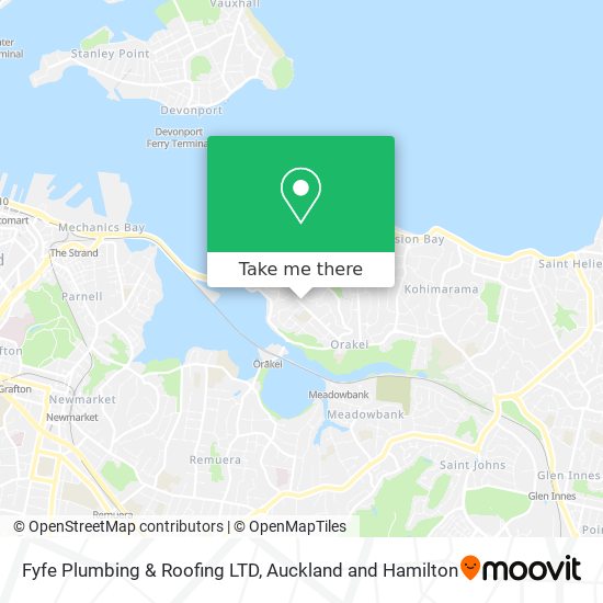 Fyfe Plumbing & Roofing LTD map