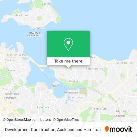 Development Construction map