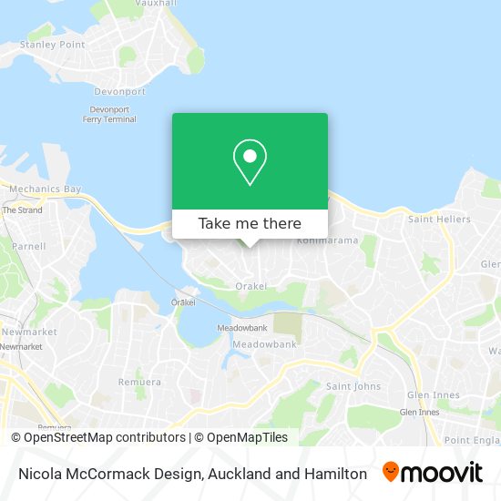 Nicola McCormack Design map