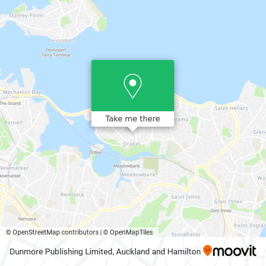 Dunmore Publishing Limited map