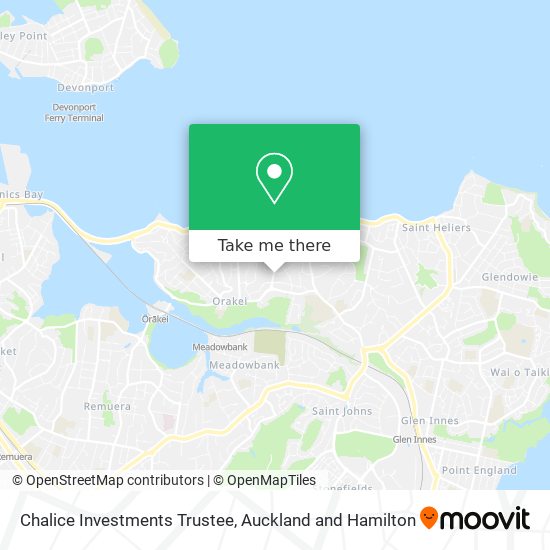 Chalice Investments Trustee map