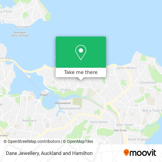 Dane Jewellery map