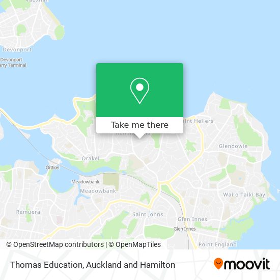 Thomas Education地图