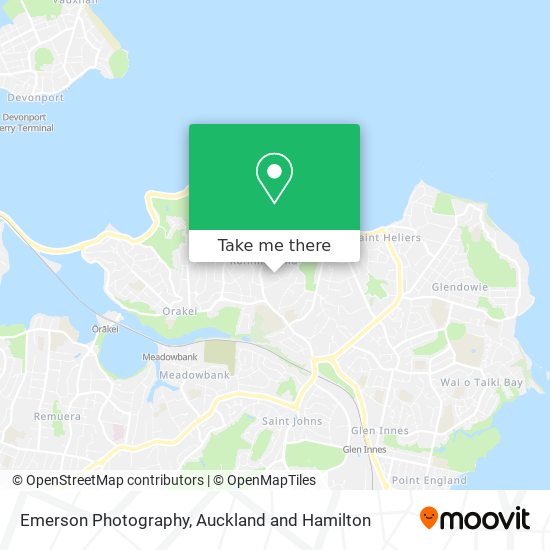 Emerson Photography map