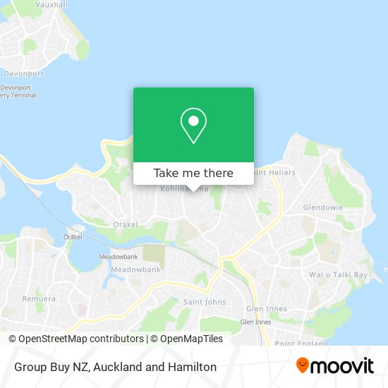 Group Buy NZ map