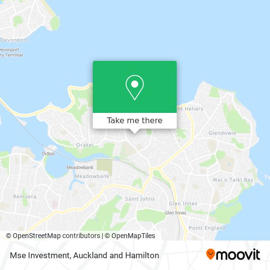 Mse Investment map