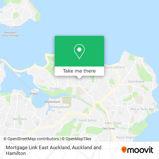 Mortgage Link East Auckland map