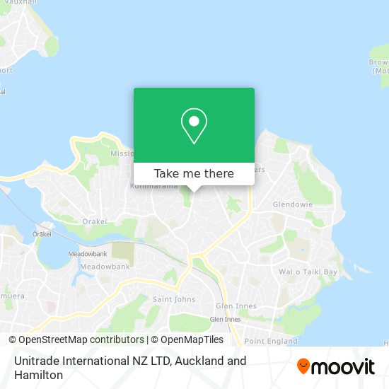 Unitrade International NZ LTD map