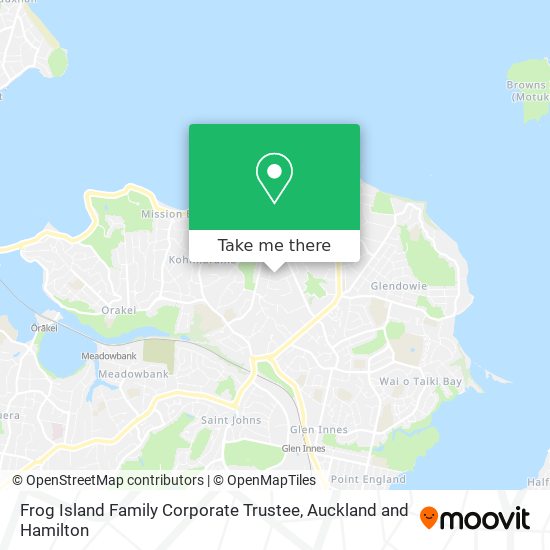 Frog Island Family Corporate Trustee map