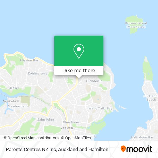 Parents Centres NZ Inc map