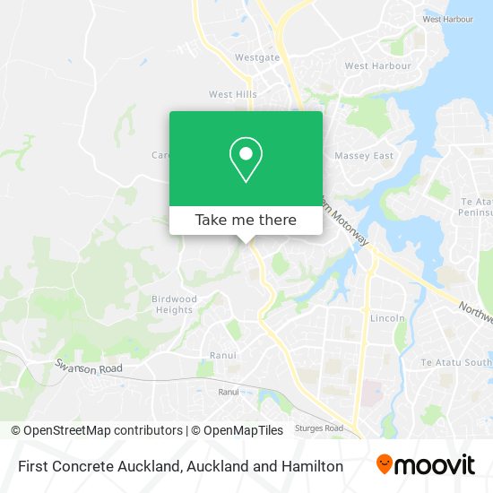 First Concrete Auckland地图
