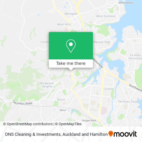 DNS Cleaning & Investments map