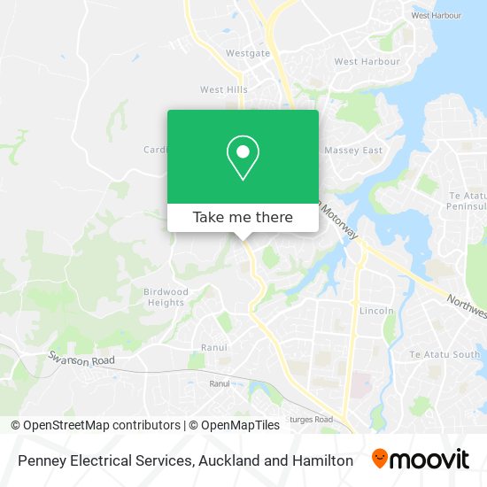 Penney Electrical Services map