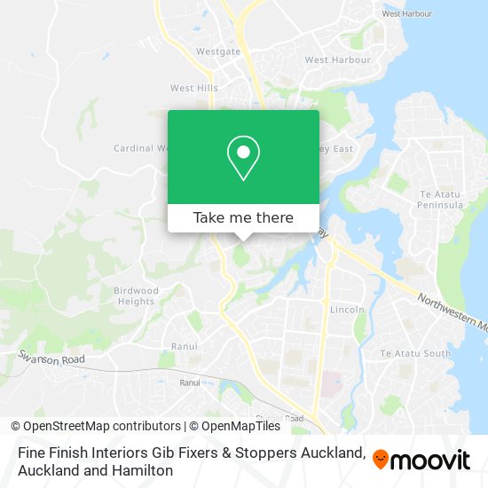 Fine Finish Interiors Gib Fixers & Stoppers Auckland map