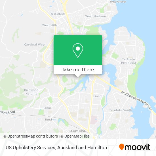 US Upholstery Services map