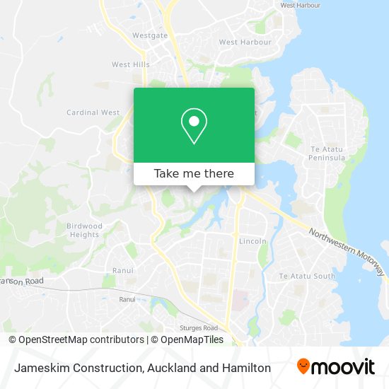 Jameskim Construction map