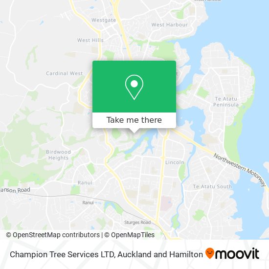 Champion Tree Services LTD地图