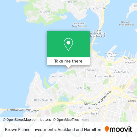 Brown Flannel Investments map