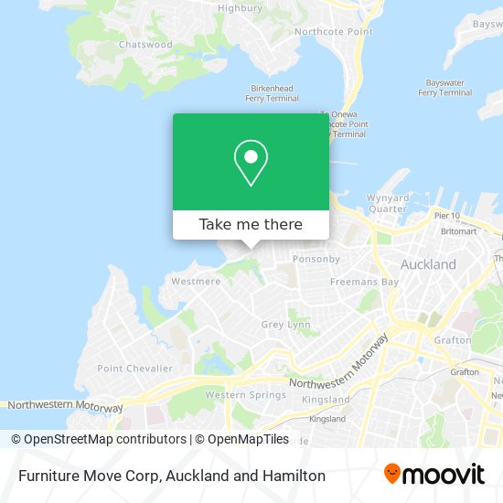 Furniture Move Corp map