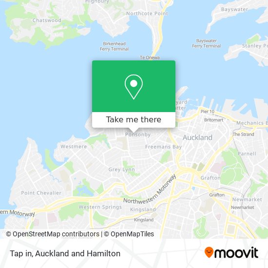 Tap in map