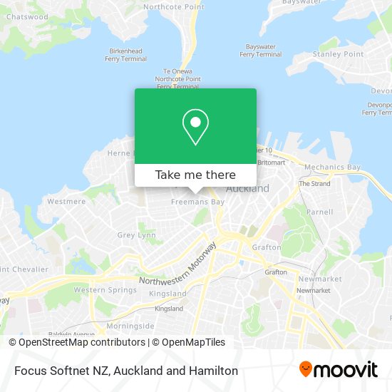 Focus Softnet NZ地图