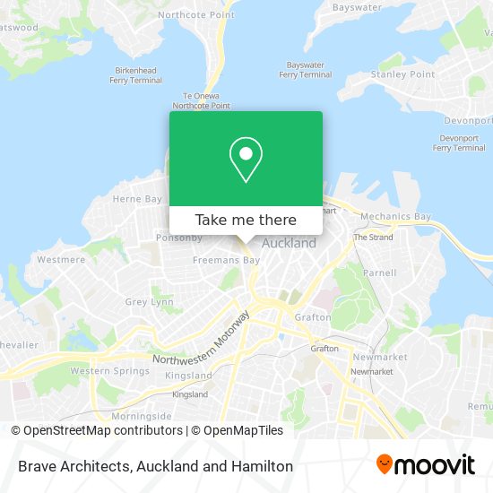 Brave Architects map