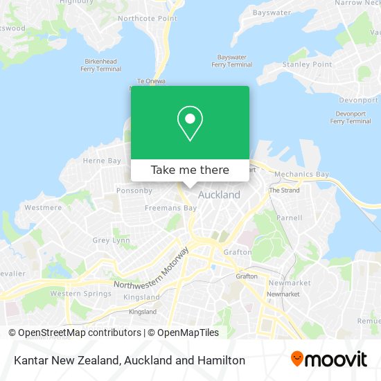 Kantar New Zealand地图