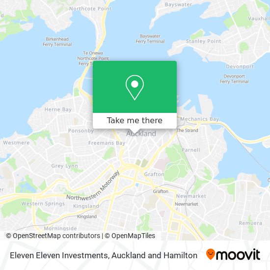 Eleven Eleven Investments map