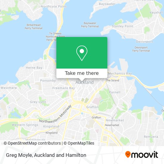 Greg Moyle map