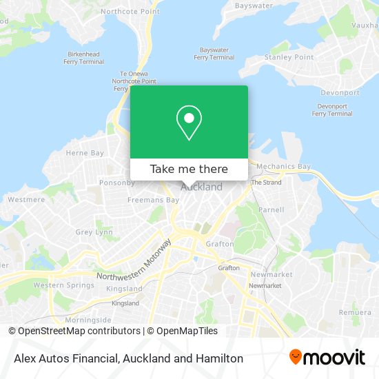 Alex Autos Financial map