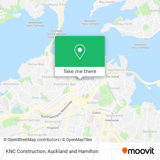 KNC Construction map