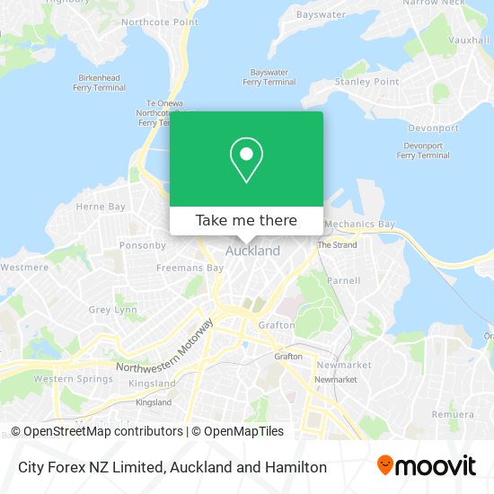 City Forex NZ Limited map