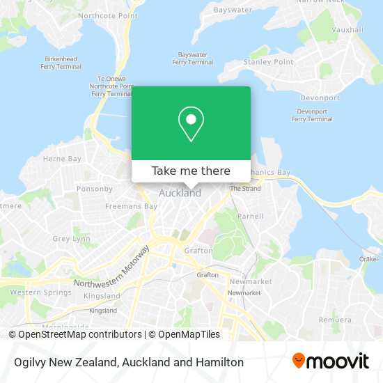 Ogilvy New Zealand地图