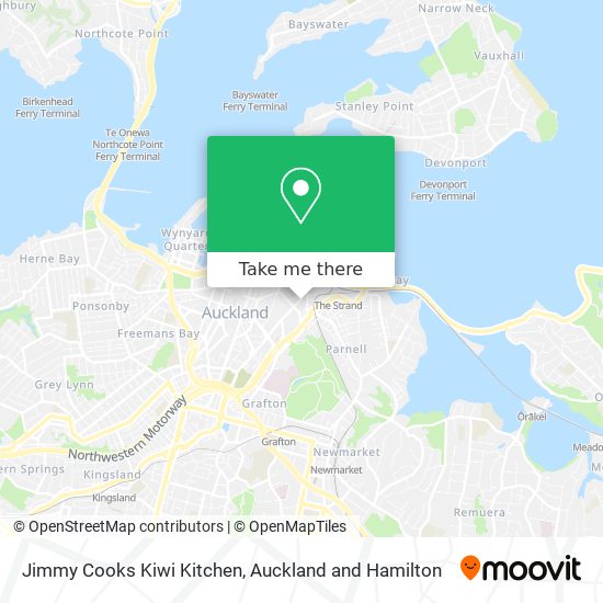 Jimmy Cooks Kiwi Kitchen map