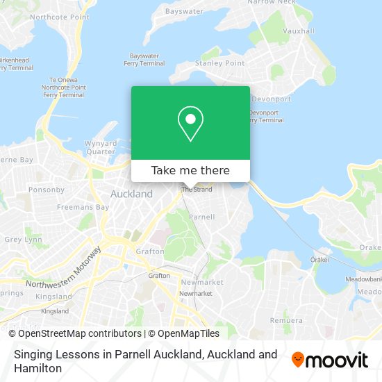 Singing Lessons in Parnell Auckland地图