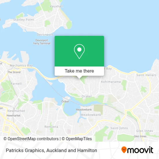 Patricks Graphics map